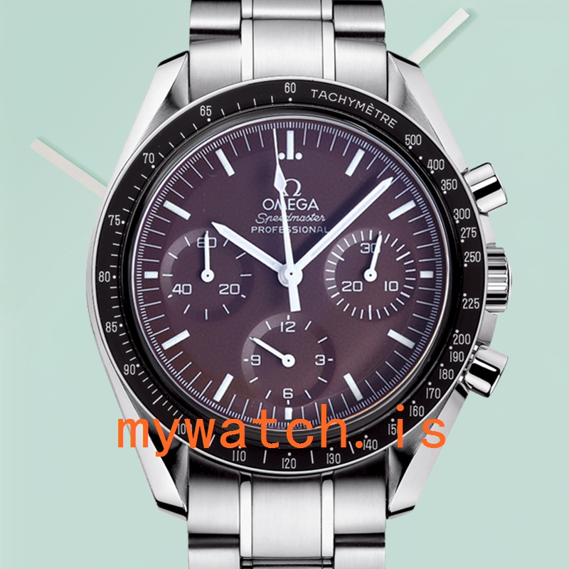 Omega Speedmaster 42mm Men 311.30.42.30.13.001 Brown Dial Automatic: Genuine vs. Replica